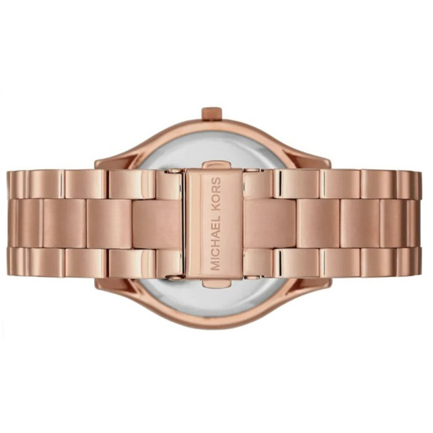 Michael Kors MK3197 Women's Runway Quartz Rose Gold-Tone Watch