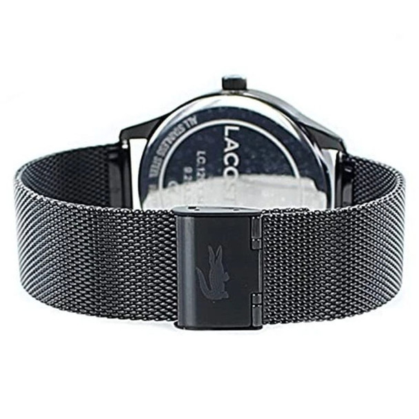 Lacoste Vienna Men's Black Stainless Steel Quartz Watch 2011105