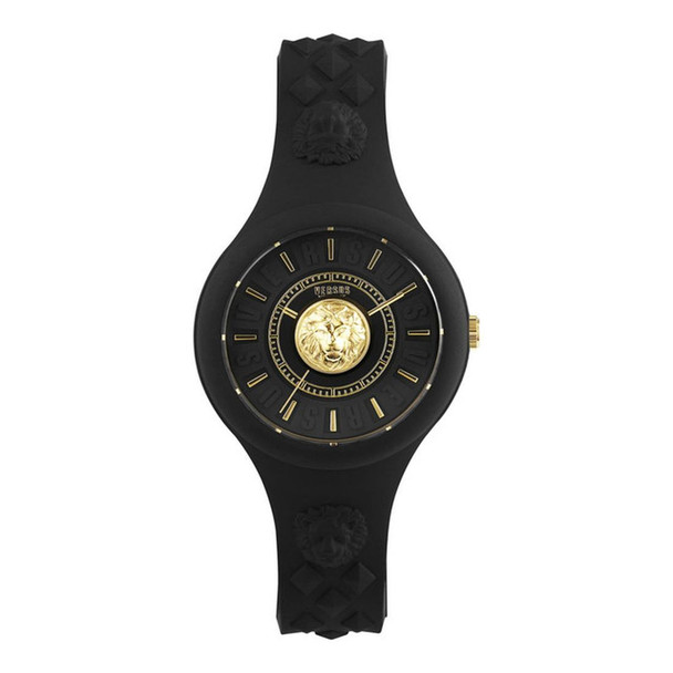 Versace Fire Island Women's Black Silicone Quartz Watch VSPOQ1G21