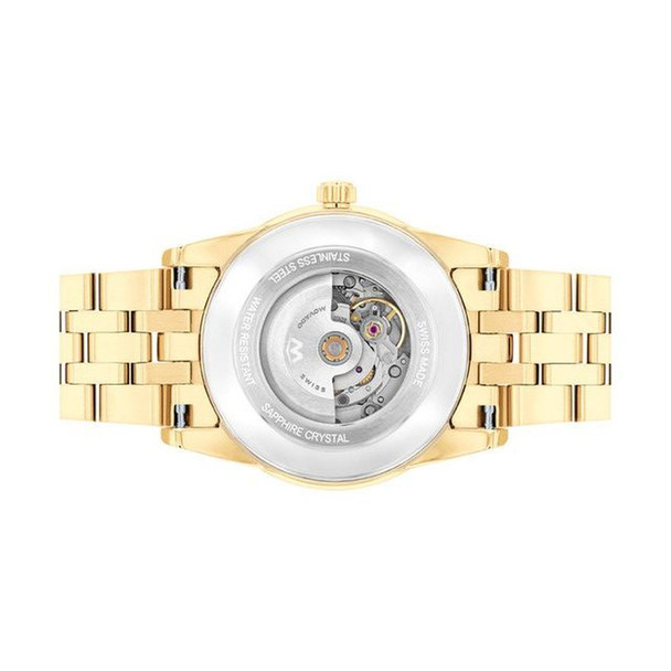 Movado Museum Classic Women's Gold Stainless Steel Automatic Watch 0608002