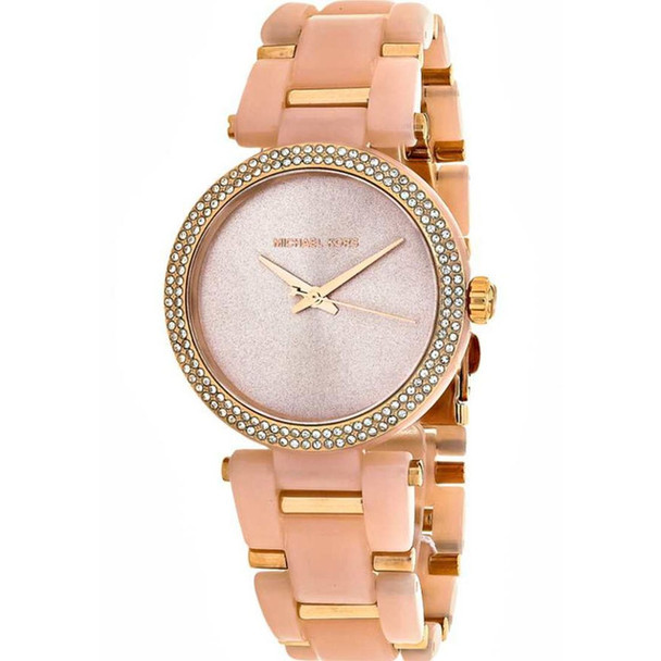 Michael Kors Delray Women's Rose Gold-Tone Quartz Watch MK4322