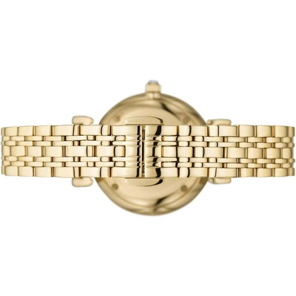 Emporio Armani Gianni T-Bar Women's Gold Stainless Steel Quartz Watch AR11608