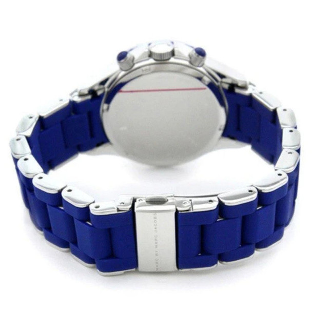 Marc Jacobs Rock Women's Blue Silicone Quartz Watch MBM2548