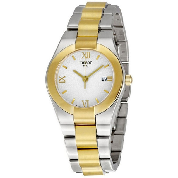 Tissot T-Trend Women's Two-Tone Stainless Steel Quartz Watch T043.210.22.038.00