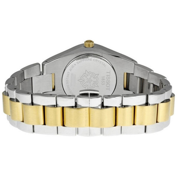 Tissot T-Trend Women's Two-Tone Stainless Steel Quartz Watch T043.210.22.038.00