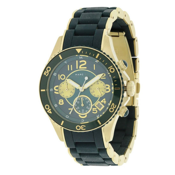 Marc Jacobs Rock Women's Green Silicone Quartz Watch MBM2597