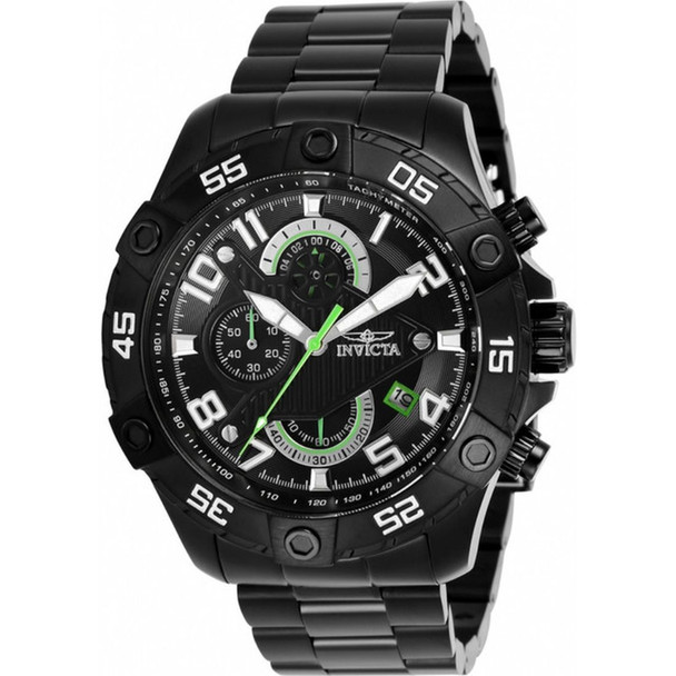Invicta S1 Rally Men's Black Stainless steel Quartz Watch 26101