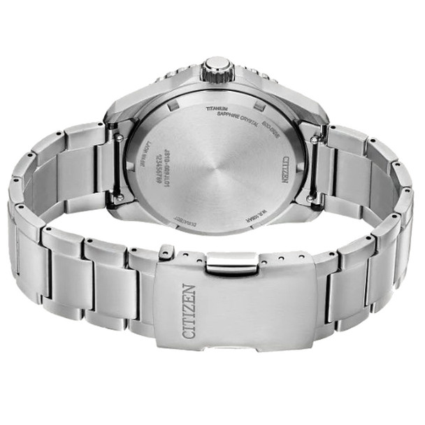 Citizen Eco-Drive Brycen Men's Super Titanium Black Dial Watch AW1840-50E