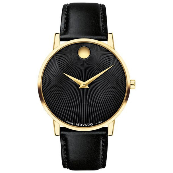 Movado Museum Classic Quartz Black Dial Men's Watch 0607799
