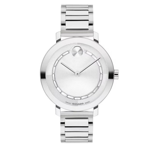 Movado BOLD Evolution 2.0 Series Women's Quartz Silver Dial Watch 3601217