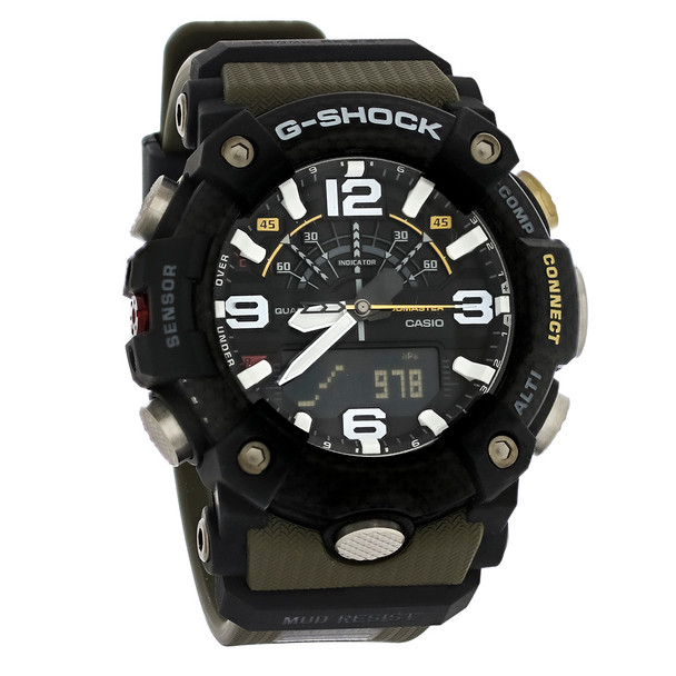 Casio G-Shock Mudmaster Quad Sensor Quartz Watch GGB100-1A3