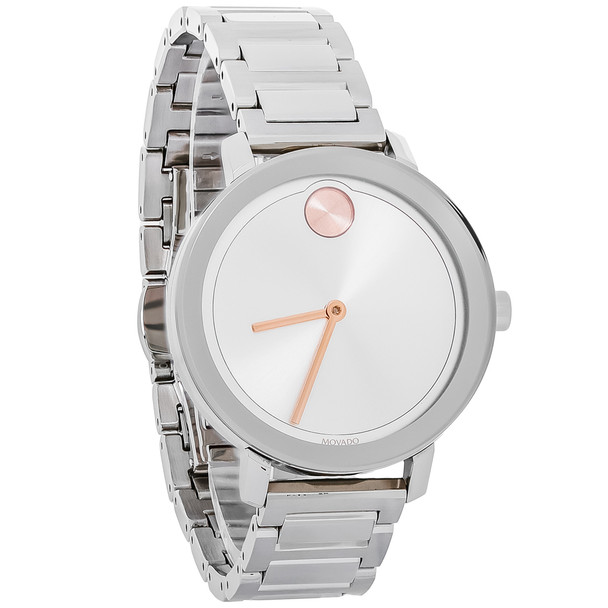 Movado Evolution Series Women's Stainless Steel Quartz Watch 3600821