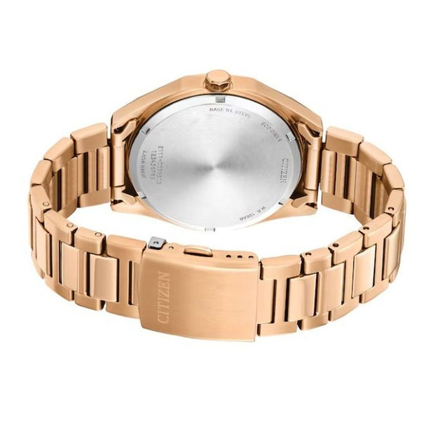 Citizen Eco-Drive Green Dial Men's Stainless Steel Watch BM7633-81X