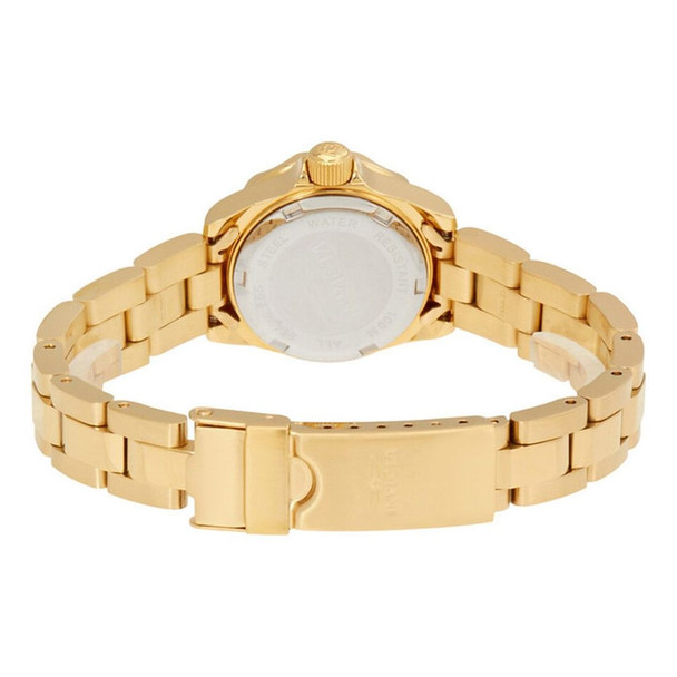 Invicta Pro Diver Women's Gold-Tone Dial Quartz Watch 17038