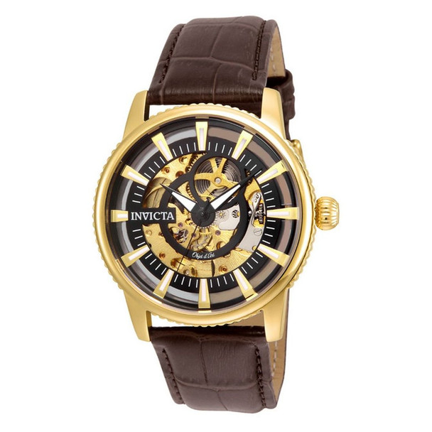 Invicta Objet D Art Men's Black Dial Automatic Watch 22642
