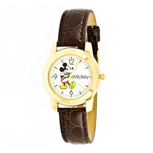 Mickey Mouse Women's White Dial Quartz Watch MCK612