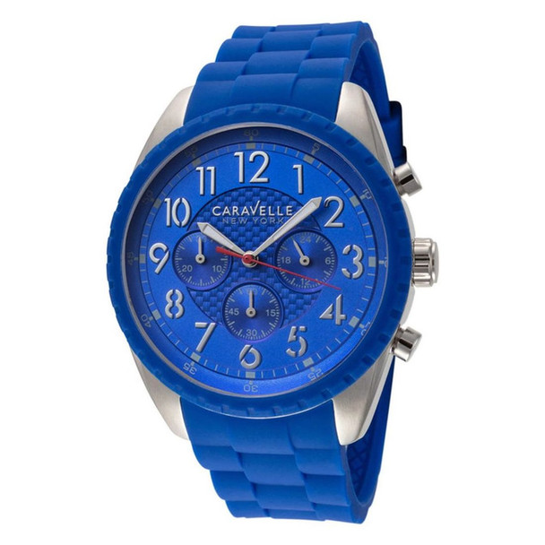 Bulova Caravelle New York Men's Quartz Chronograph Watch 43A121