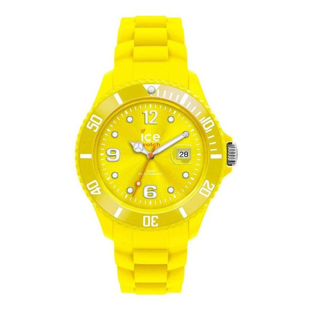 Ice-Watch Unisex Yellow Dial Quartz Watch SI.YW.B.S.09