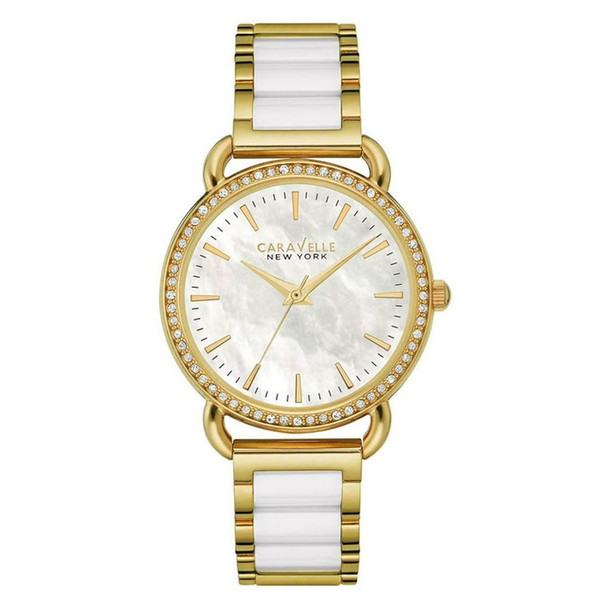 Bulova Caravelle Women's White Dial Quartz Watch 44L172