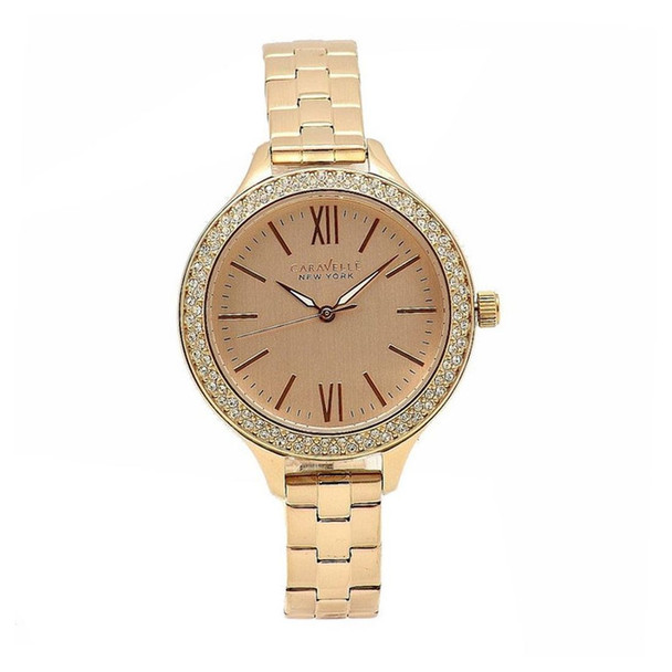 Bulova Caravelle Women's Blush Dial Quartz Watch 44L125