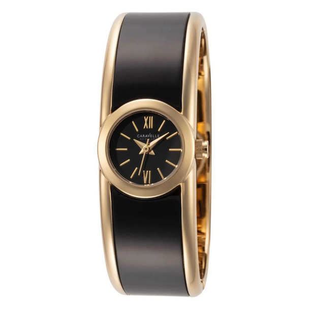 Bulova Caravelle Women's Black Dial Quartz Watch 44L147