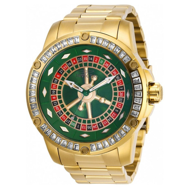 Invicta Specialty Casino Men's Green Dial Automatic Watch 28713