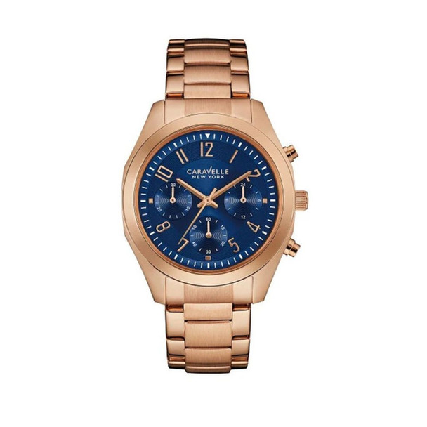 Bulova Caravelle Women's Blue Dial Quartz Watch 44L199