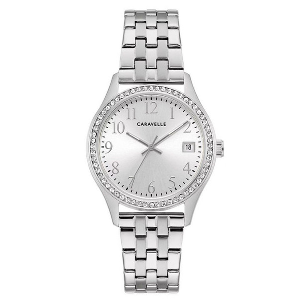 Bulova Caravelle Women's Silver Dial Quartz Watch 43X101