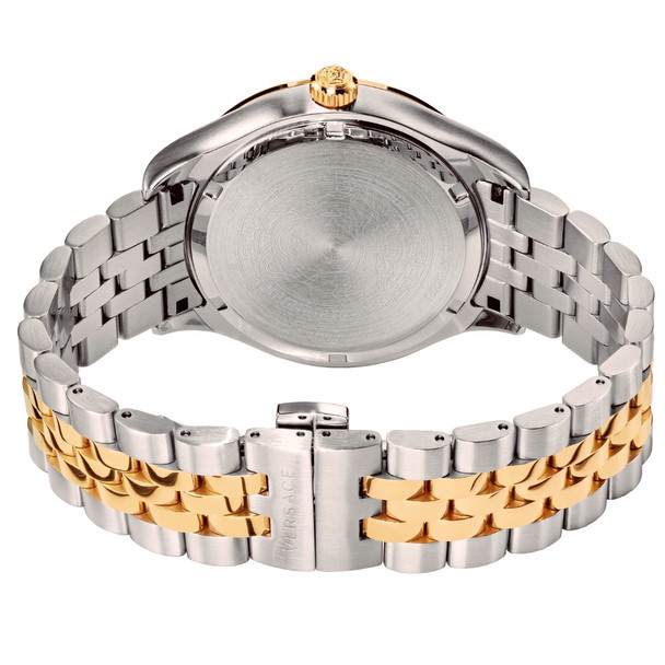 Versace VEVK00620 Hellenyium Men's Green Dial Two-Tone Swiss Quartz Watch