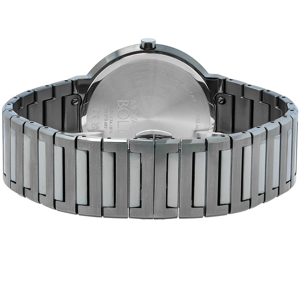 Movado Horizon Series Men's Grey ION PVD Stainless Quartz Watch 3601076