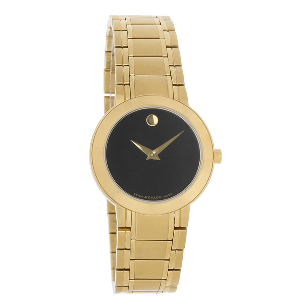 Movado Stiri Women's Gold Tone Plated Steel Swiss Quartz Watch 0606942