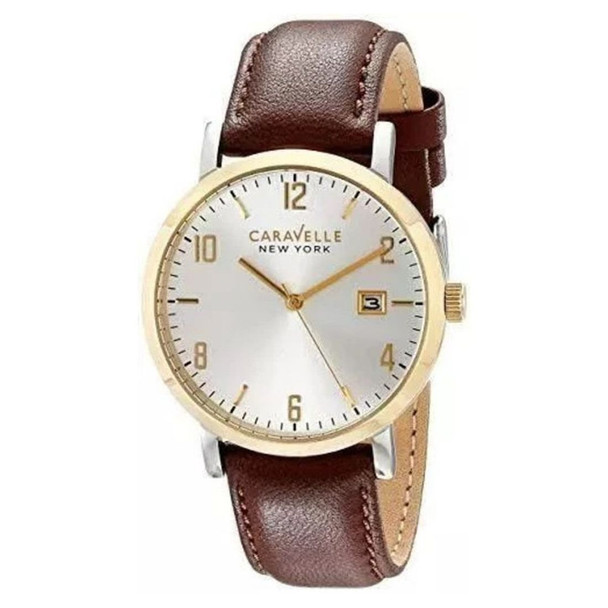 Bulova Caravelle Men's Silver Dial Quartz Watch 44B108