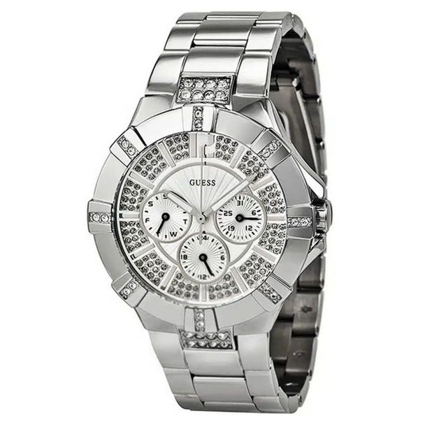 Guess Women's Silver Dial Quartz Watch W11624L1