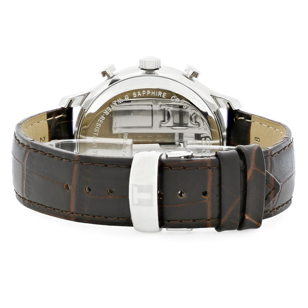 Tissot Tradition Men's Brown Leather Swiss Chronograph Watch T063.617.16.037.00