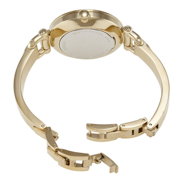 Fossil Georgia Women's Gold Stainless Steel Quartz Watch ES3227