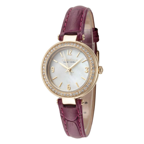 Bulova Caravelle Women's Mother of Pearl Dial Quartz Watch 44L176