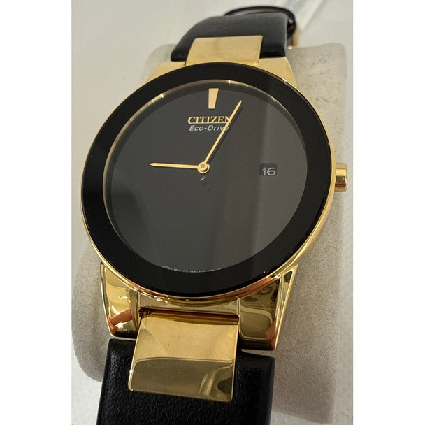Citizen Eco-Drive Axiom Men's Gold Tone PVD Stainless Watch AU1062-05E