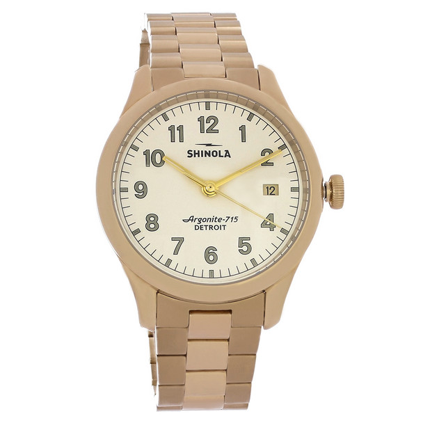Shinola Vinton Woman's Rose Gold-Tone Stainless Steel Quartz Watch S0120141279
