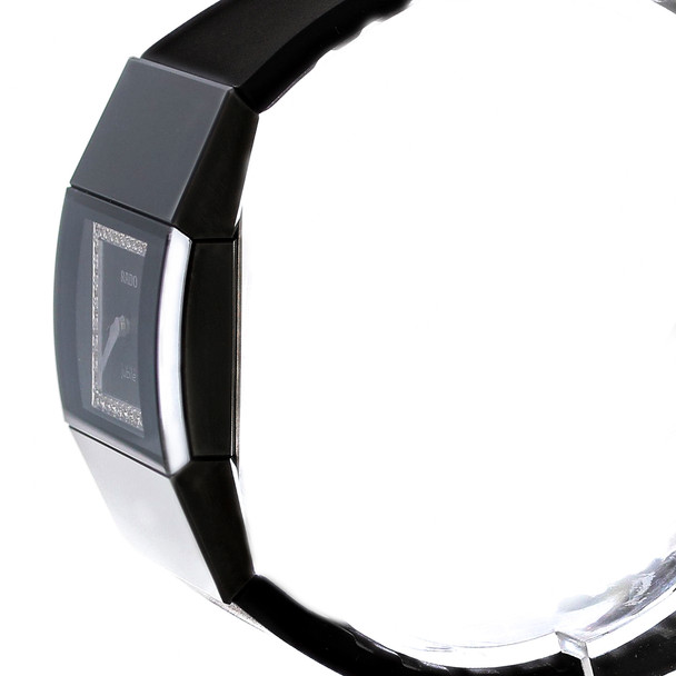 Rado Jubile V10K Women's Black Ceramic Diamond Quartz Watch R96621709