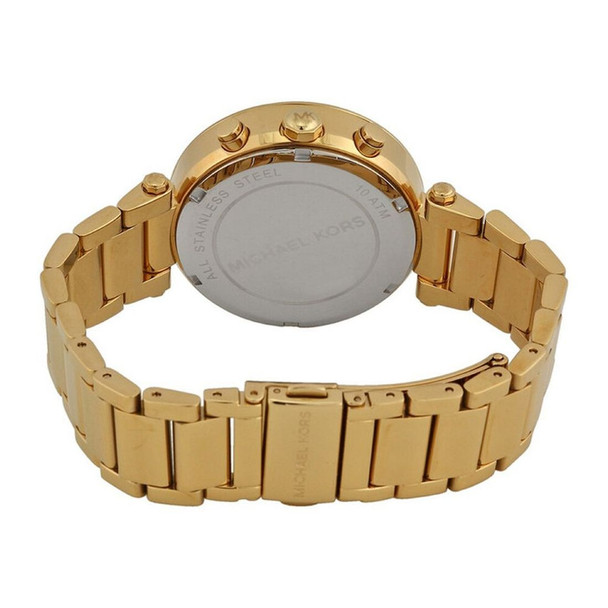 Michael Kors Parker Chronograph Women's Gold Dial Quartz Watch MK5354