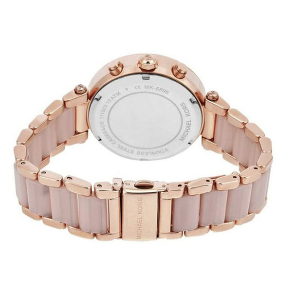 Michael Kors Parker Chronograph Women's Blush Dial Quartz Watch MK5896