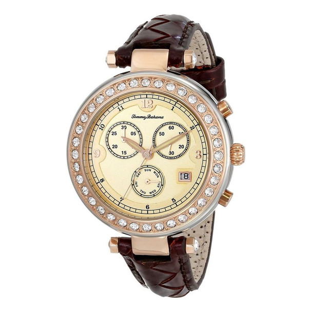 Tommy Bahama Chronograph Women's Gold Dial Quartz Watch TB2160