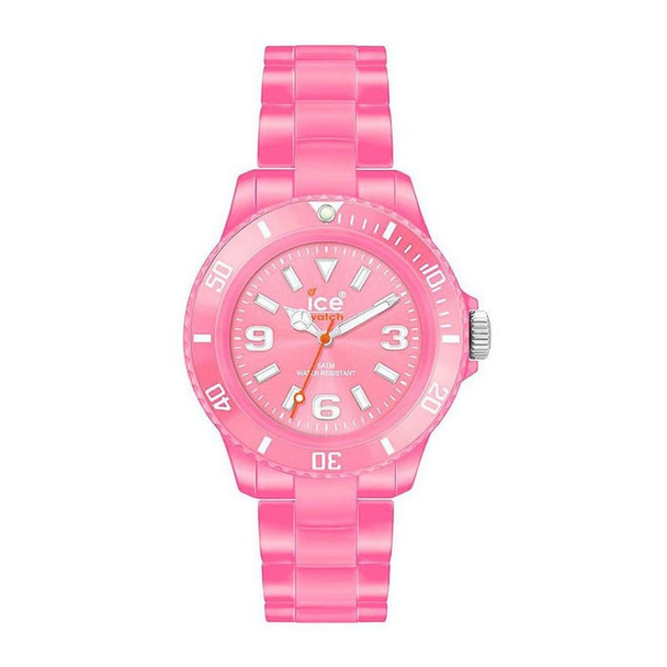 Ice Watch Classic Solid Big Pink Unisex Pink Dial Quartz Watch CS.PK.B.P.10