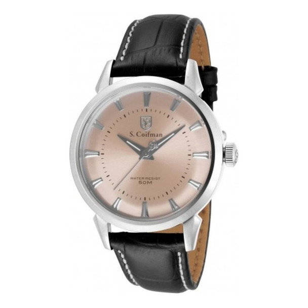 S.Coifman Heritage Men's Champagne Dial Quartz Watch SC0287