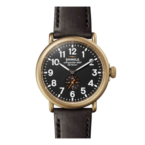 Shinola Runwell Men's Black Dial Quartz Watch S0120194492