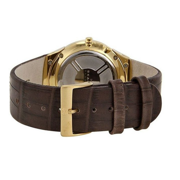 Skagen Black Label Men's Silver Dial Quartz Watch 983XLGLD