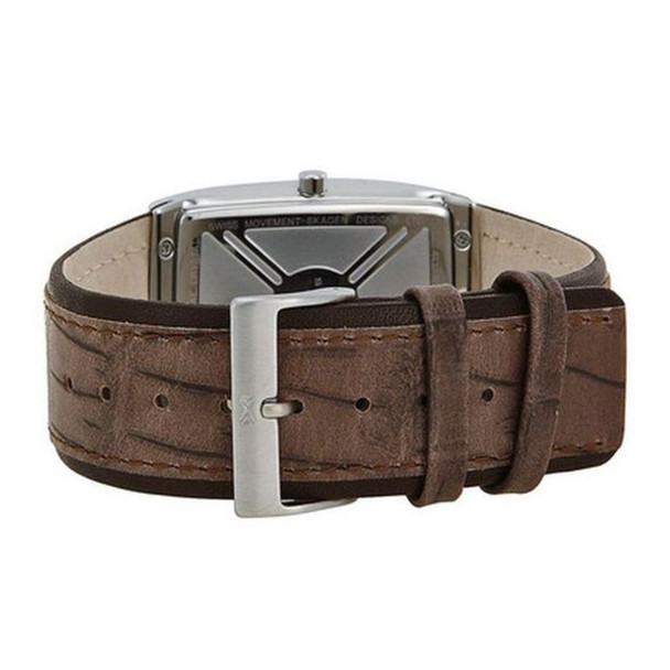 Skagen Black Label Men's Silver Dial Quartz Watch 984LSLD