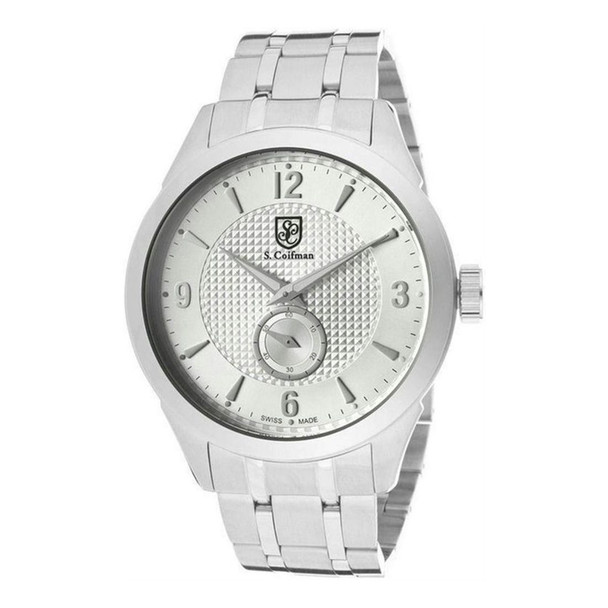 S. Coifman Heritage Men's Silver Dial Quartz Watch SC0117