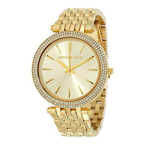 Michael Kors Darci Glitz Women's Gold Dial Quartz Watch MK3191