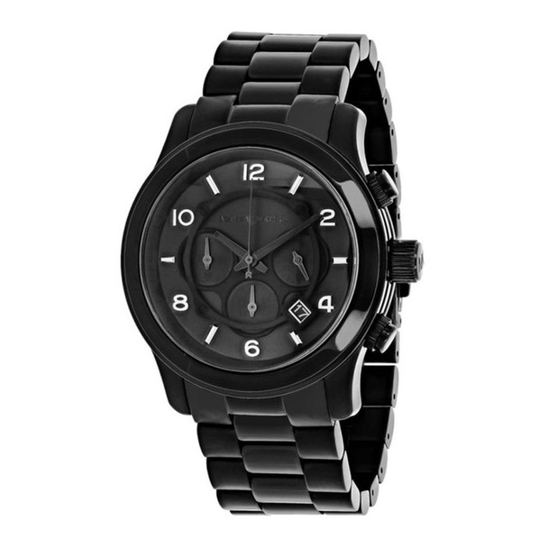 Michael Kors Runway Chronograph Men's Black Dial Quartz Watch MK8157